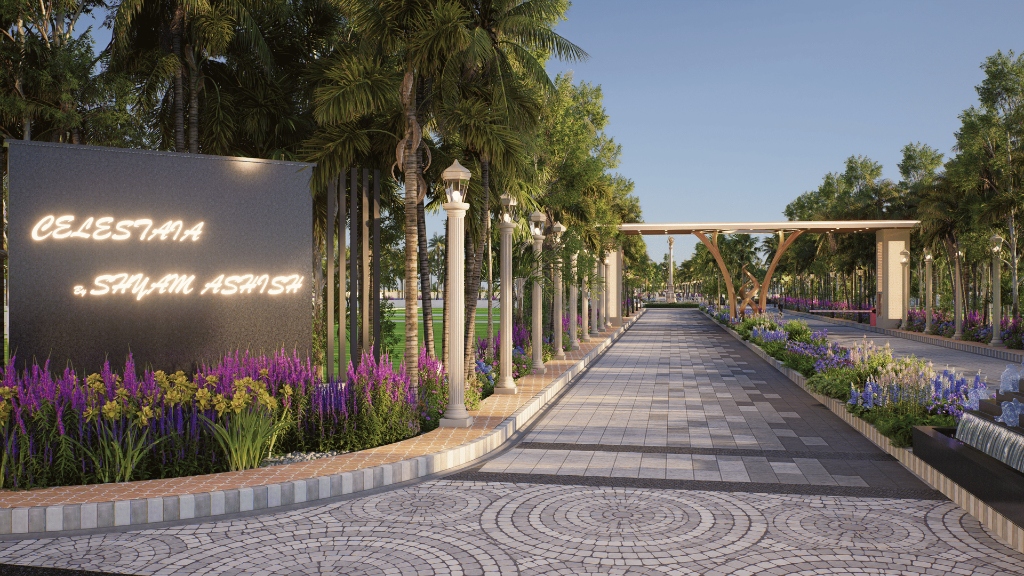 Shyamashish Celestia - Grand Archway & Guarded Main Portal